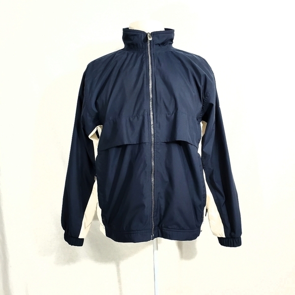 Adidas Running Wind Track Jacket Navy Blue - Picture 1 of 10